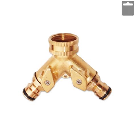 Przyłącze na kran AQUA LINE BRASS GW 3 4 2 zawory 6024 Cena