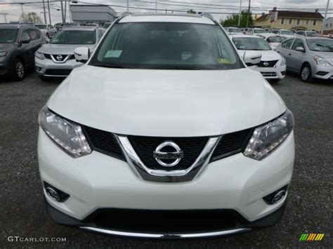 2016 Pearl White Nissan Rogue Sv Awd 112746197 Photo 12 Gtcarlot