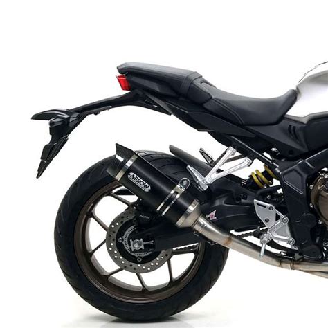 Escape Honda Cb R Cbr R Thunder Aluminio Negro Arrow Oc Nilmoto