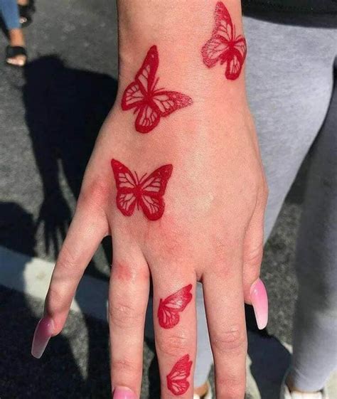 Lista Foto Tatuajes De Mariposa En La Mano Alta Definici N Completa