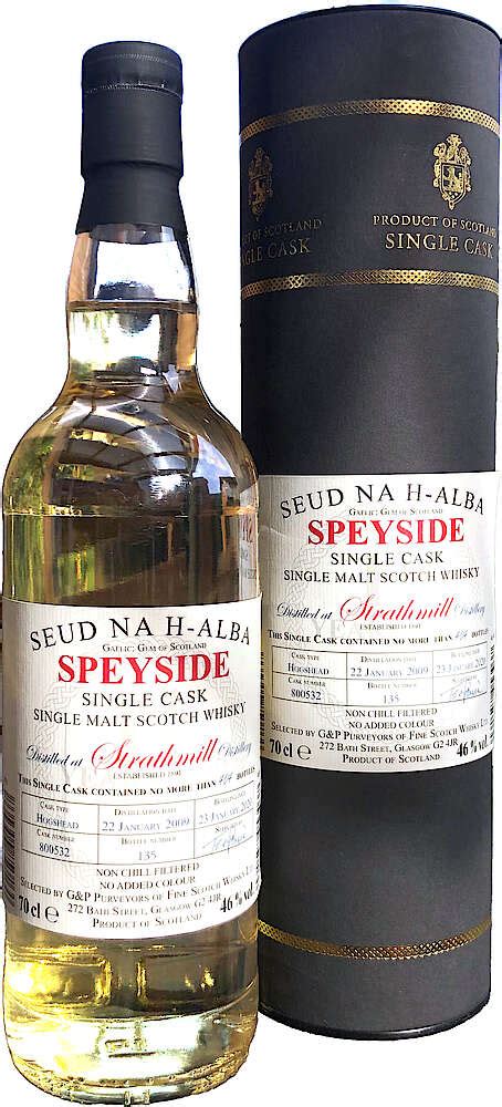 Strathmill Jahre Seud Na H Alba Whisky De