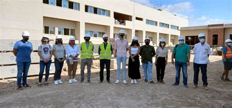 Visita Dautoritats A Les Obres Del Nou Ceip Jaume I I Lies Vilaplana