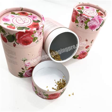 Custom Design Food Grade Tea Container Packaging Recyclable Material