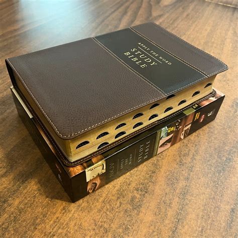 Personalized NKJV Apply The Word Study Bible Large Print Thumb Indexed