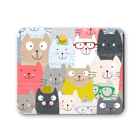 Ripley MOUSE PAD ANHIZ M120 CON DISEÑO GATOS