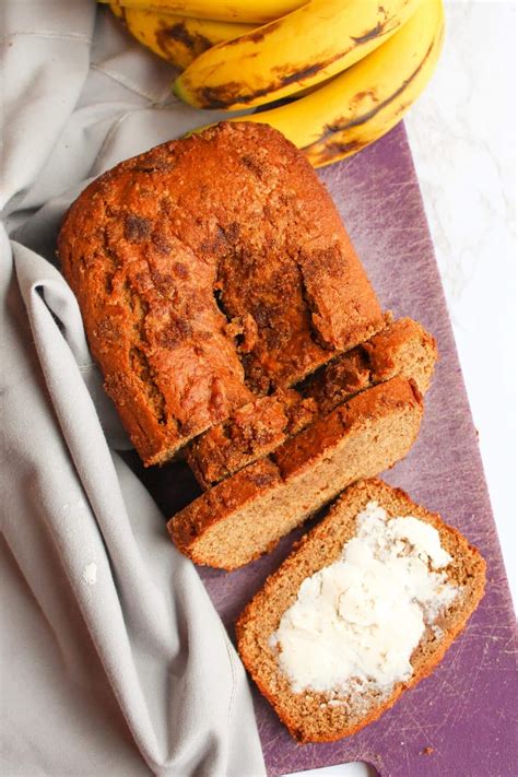 Easy Vegan Banana Bread One Bowl Damn Tasty Vegan