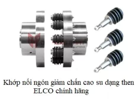 Cao su lò xo dạng rãnh ELCO-RENK cho khớp nối bu lông đai ốc - rubber ...