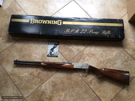 Browning Bpr Grade 2 22 Magnum New Unfired In The Box With Owners