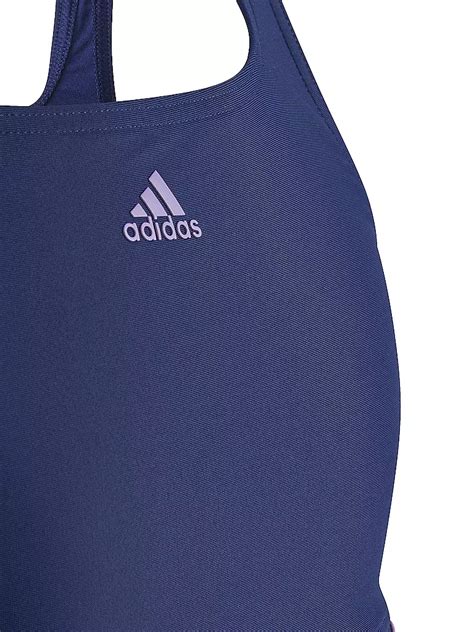 Adidas Mädchen Bikini 3 Streifen Blau