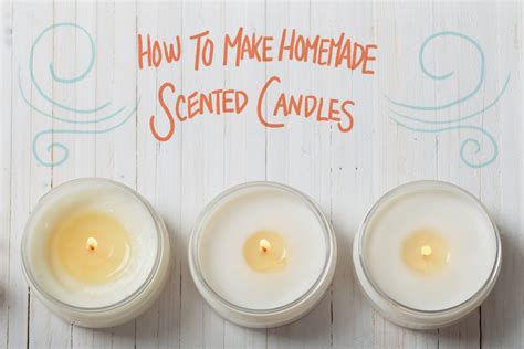 How To Make Homemade Scented Candles Apartment Therapy