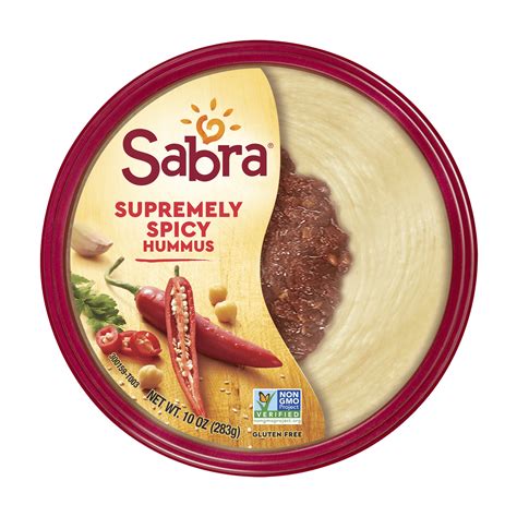 Sabra Supremely Spicy Hummus 10 Oz