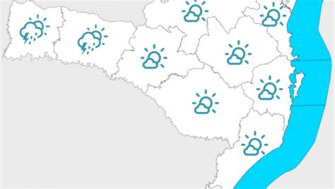 Tempo em SC em 2025 será mais seco nos primeiros meses