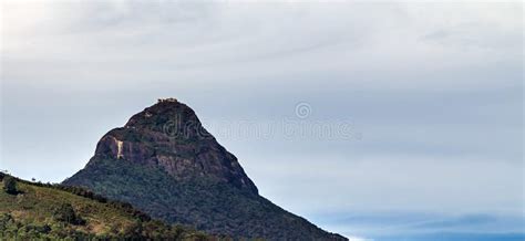 Sunrise Over Adam`s Peak, Sri Lanka Stock Image - Image of forest ...