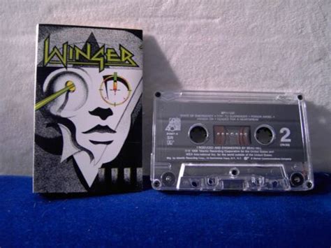 Cinta De Cassette 1988 Winger Autotitulada 10 Pistas 75678186745 Ebay