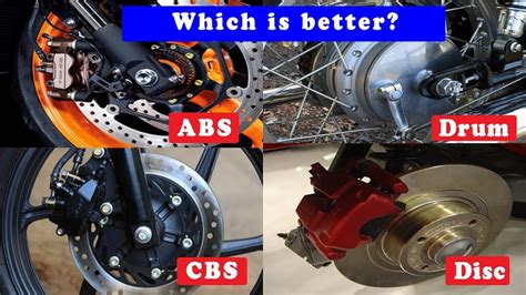 ABS Or CBS Or Disc Or Drum Brake Which Is Better YouTube