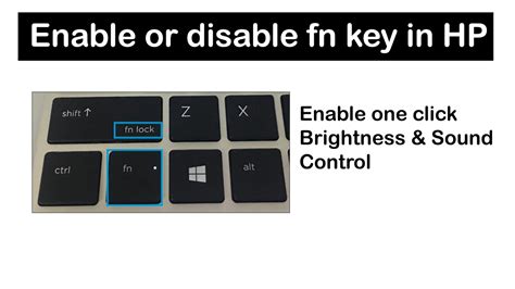 Fix Fn Key Not Working In Hp Laptops Youtube