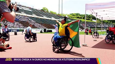 Vídeo Brasil chega a 14 ouros no Mundial de Atletismo Paralímpico