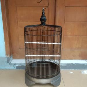 Jual KANDANG BESI JUMBO SANGKAR BURUNG BESI JUMBO DIAMETER 40CM