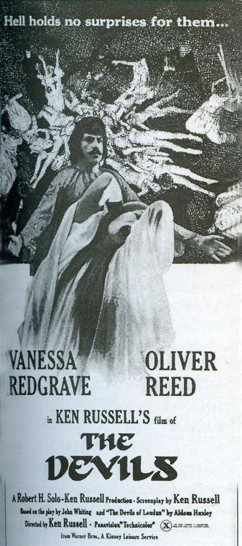 The Devils Ken Russell Vanessa Redgrave Oliver Reed Movie Posters