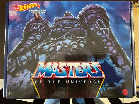 NEW Hot Wheels Masters Of The Universe Character Cars Collectors Box