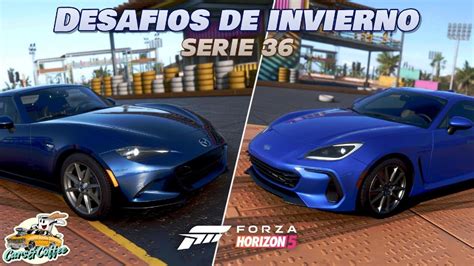 Guía para los desafíos de invierno de la serie 36 Forza Horizon 5