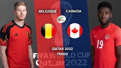 BELGIQUE CANADA LIVE DUEL BRUYNE VS DAVIES COUPE DU MONDE 2022