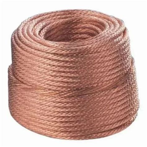 Mm Braided Copper Wire Rope At Rs Kg Mumbai Id