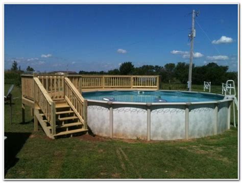 Above Ground Swimming Pool Deck Plans