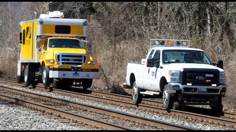 A New Kind Of Rail Car Sperry Track Inspection Vehicle Youtube