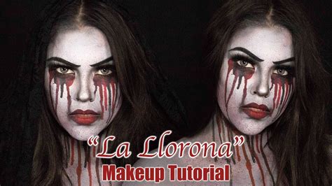 La Llorona Halloween Makeup Tutorial Maria Elena Youtube