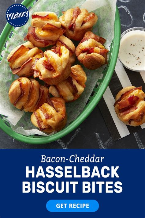 Bacon Cheddar Hasselback Biscuit Bites Recipe Food Recipes Clean Eating Snacks