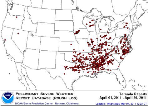 NOAA: Preliminary analysis of April 27-28 tornado outbreak makes it the ...