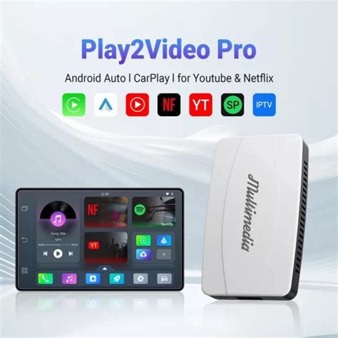 Dreryrit Wireless Carplay And Android Auto Streaming Aibox For Ios 10 Andandroid 11 £42 00