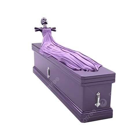 Caixão Roxo Com Cruz Png Rasgar Morte Caixão Png Imagem Para