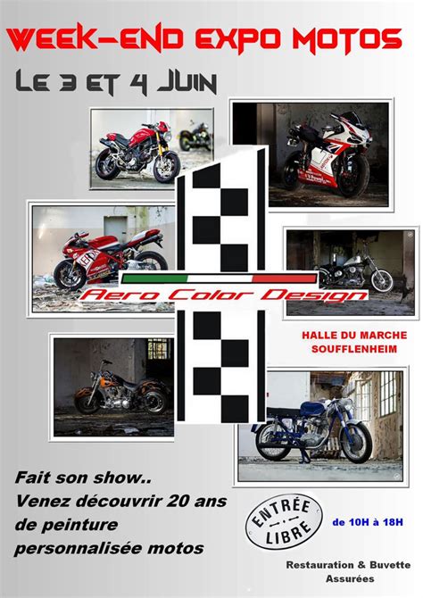 MANIFESTATION Week End Expo Motos 3 4 Juin 2023 Soufflenheim