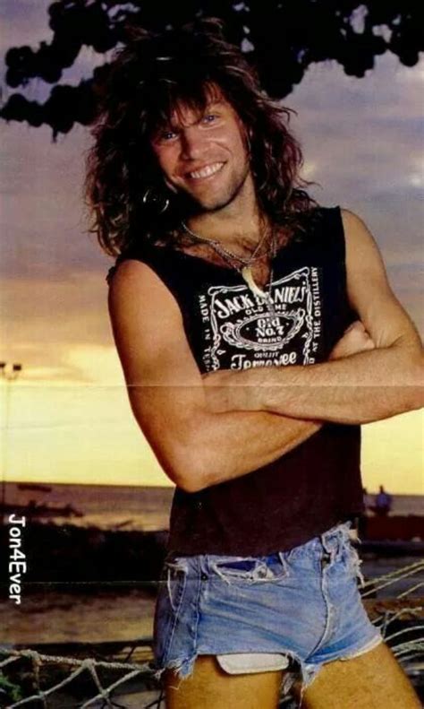 Awesome Photographs Of Jon Bon Jovi In Shorts In The 1980s Vintage