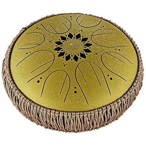 Meinl Sonic Energy Mostd G Medium Octave Steel Tongue Drum Gold