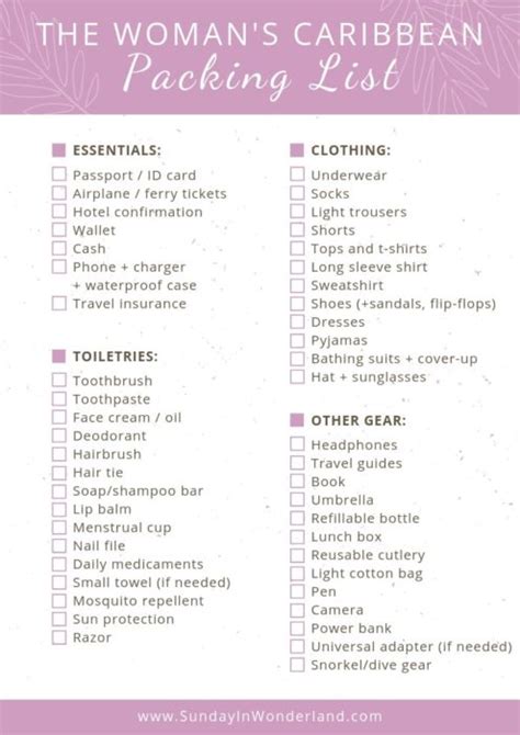 The Ultimate Beach Packing Checklist And Lots Of Tips Free Printable The Only Beach Packing