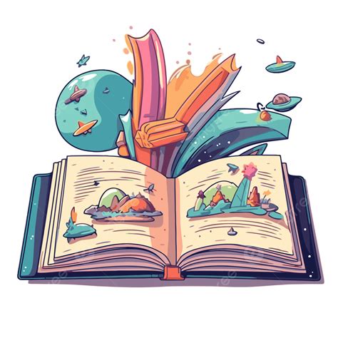 Open Book Clip Art Color