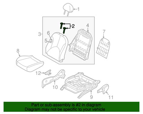 R V Headrest Guide Hyundai Accent World Oem