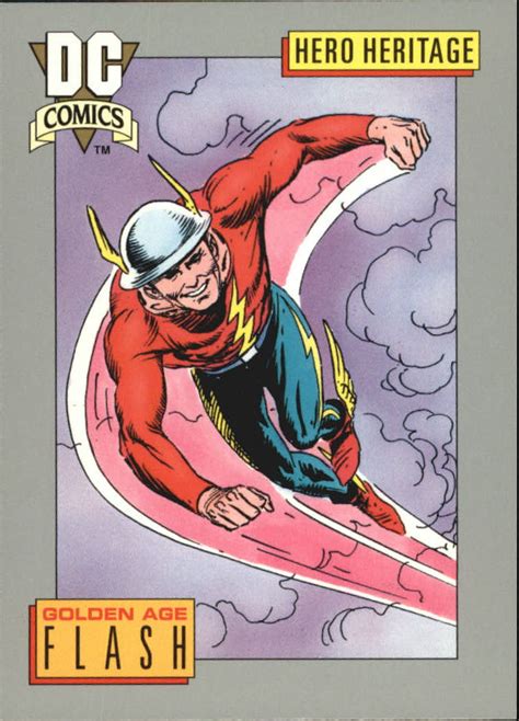 1992 Impel DC Comics Cosmic #4 The Flash's Winged Helmet - NM-MT - The ...