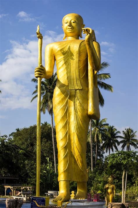 The Famous Buddhist Saint Called Stock Image Image Of Monument Male