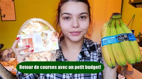 Retour De Courses Avec Un Petit Budget YouTube