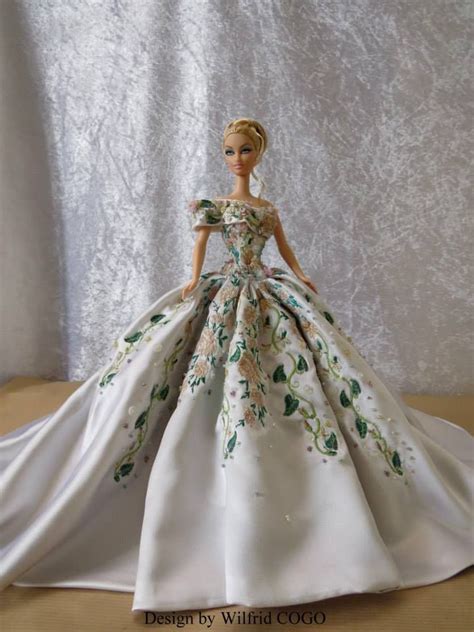 Barbie Dress By Design By Wilfrid Cogo Barbie Dress Doll Dress Barbie Bridal