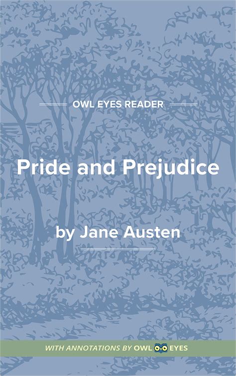 Pride And Prejudice Full Text And Analysis Owl Eyes