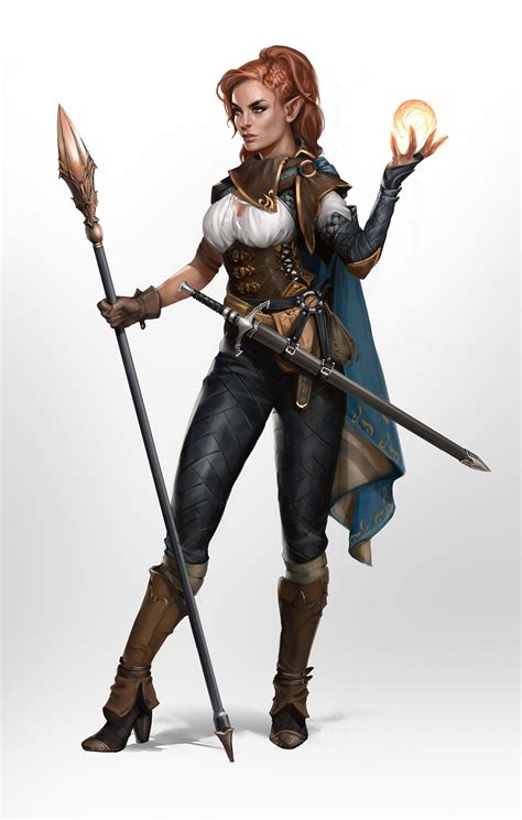 Pin by Camden Noll on RPG female character 18 | Female elf, Female ...