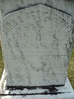 John Lafayette Brinckerhoff M Morial Find A Grave