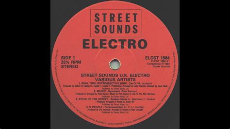 Street Sounds U K Electro Full Album Original Vinyl Hq Youtube