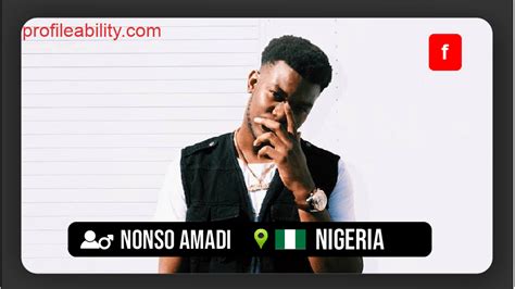 Nonso Amadi Biography Videos Booking Profileability