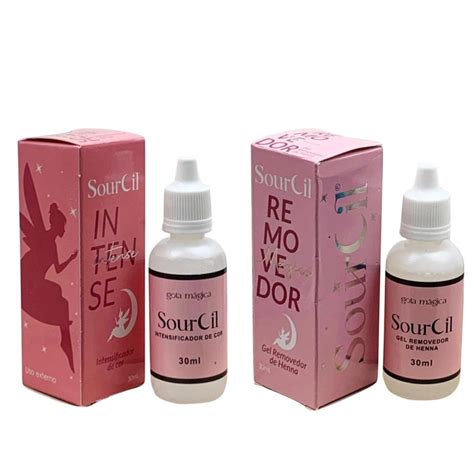 Kit Sobrancelha Sourcil Intensificador Gel Rena Profissional E